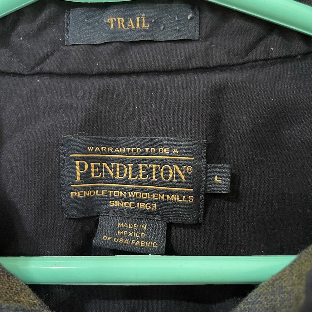 Pendleton elbow-patch trail load button down shirt - image 9